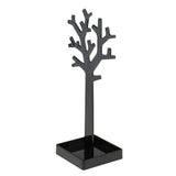 Maxbell Tree Jewelry Display Stand Earrings Necklace Hanger Organizer Holder  Black