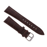 Maxbell High Quality Leather Strap Bracelet Band Replacement for Watches 22mm brown