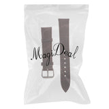 Maxbell High Quality Leather Strap Bracelet Band Replacement for Watches 18mm Brown