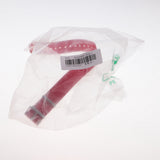 Maxbell Woven Nylon Watch Strap Wristwatch Band Stainless Steel Buckle Red 18mm