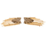 Maxbell Military Party Star Tassel Link Chain Epaulet Shoulder Boards Badge Gold
