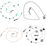 Maxbell Eyeglass Exquisite Delicate Sunglasses Spectacles Beads Chain Cord Holder