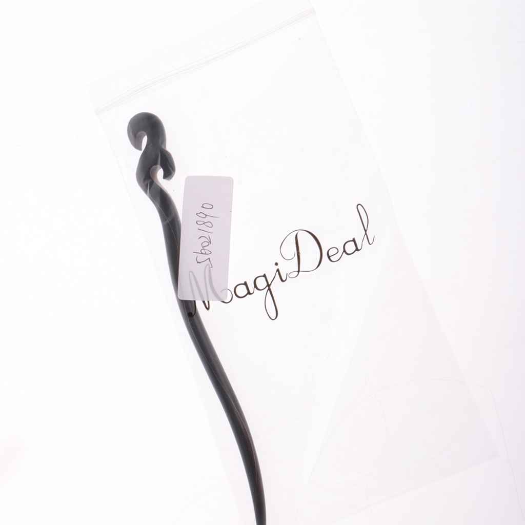 Maxbell Vintage Sandalwood Chopstick Hair Stick Pin Wood Women Hair Accessories #4