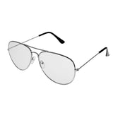 Maxbell Retro Fashion Frog Metal Frame Sunglasses Outdoor Eyewear Eye Glasses White