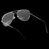 Maxbell Retro Fashion Frog Metal Frame Sunglasses Outdoor Eyewear Eye Glasses White