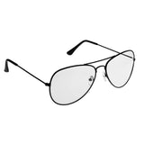 Maxbell Retro Fashion Frog Metal Frame Sunglasses Outdoor Eyewear Eye Glasses Black