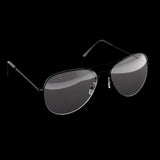 Maxbell Retro Fashion Frog Metal Frame Sunglasses Outdoor Eyewear Eye Glasses Black