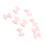 Maxbell 1000 Pieces Embellishment Bow Resin Flatback Hair Jewelry Making Pink