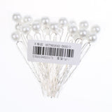 Maxbell 20 Pieces Pearl Hair U Shaped Pins Clips Bridesmaids Jewelry White Pearl