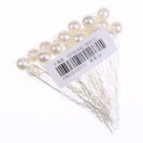 Maxbell 20 Pieces Pearl Hair U Shaped Pins Clips Bridesmaids Jewelry Beige Pearl