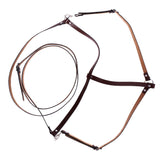 Maxbell Fashion Women Faux Leather Body Suspenders Harness Belt Lightweight Brown