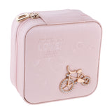 Maxbell Portable Travel Jewellery Box Jewellery Case Storage Gift Pink