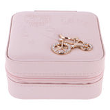 Maxbell Portable Travel Jewellery Box Jewellery Case Storage Gift Pink