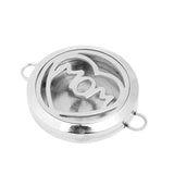 Maxbell Heart Mom Diffuser Locket Aromatherapy Essential Oil Perfume Bracelet Bangle