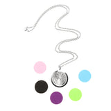 Maxbell Aromatherapy Essential Oil Diffuser Pendant Necklace  Angel Wings