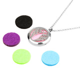 Maxbell Aromatherapy Essential Oil Diffuser Pendant Necklace  Angel Wings