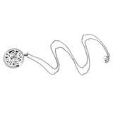Maxbell Aromatherapy Essential Oil Diffuser Pendant Necklace Lotus