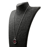 Maxbell Aromatherapy Essential Oil Diffuser Pendant Necklace Crystal Footprint