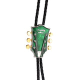 Maxbell Fashion Country Music Guitar Western Cowboy Rodeo Bolo Tie Tie bola Green