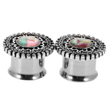 Maxbell Exaggerate Double Flared Piercings Ear Plug Tunnels Gauges Expanders 12mm