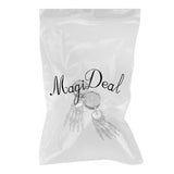 Maxbell Dreamcatcher Cute Feather Pendant Dangle Ear Plug Tunnel Crystal Gauge 16mm