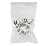 Maxbell 20pcs DIY Ear Stud Cabochon Bezel Setting Earring Findings Bronze