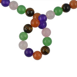 Maxbell 8mm Assorted Semi-precious Gemstone Loose Beads Round Fashion Decor