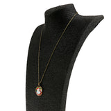 Maxbell Retro Santa Claus Xmas Cabochon Glass Chain Pendant Necklace Anti bronze #4