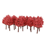 Maxbell 20PCS Cypress Model Trees Layout Train Railroad Landscape Scenery 1:150