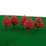 Maxbell 20PCS Cypress Model Trees Layout Train Railroad Landscape Scenery 1:150