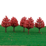Maxbell 20PCS Cypress Model Trees Layout Train Railroad Landscape Scenery 1:150