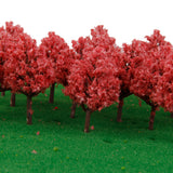 Maxbell 20PCS Cypress Model Trees Layout Train Railroad Landscape Scenery 1:150