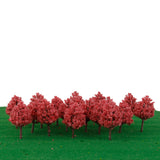 Maxbell 20PCS Cypress Model Trees Layout Train Railroad Landscape Scenery 1:150