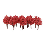 Maxbell 20PCS Cypress Model Trees Layout Train Railroad Landscape Scenery 1:150
