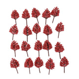 Maxbell 20PCS Cypress Model Trees Layout Train Railroad Landscape Scenery 1:150