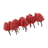 Maxbell 20PCS Cypress Model Trees Layout Train Railroad Landscape Scenery 1:150