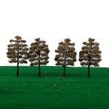 Maxbell 20PCS Plastic Model Trees Train Railway Scenery Landscape 1:100