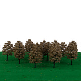 Maxbell 20PCS Plastic Model Trees Train Railway Scenery Landscape 1:100