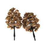 Maxbell 20PCS Plastic Model Trees Train Railway Scenery Landscape 1:100