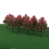 Maxbell 10PCS Cypress Model Trees Layout Train Landscape 1:100