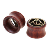 Maxbell Triangle Ear Plugs Stretcher Tunnel Ear Plugs Geometry Taper Expander 14mm