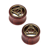 Maxbell Triangle Ear Plugs Stretcher Tunnel Ear Plugs Geometry Taper Expander 14mm