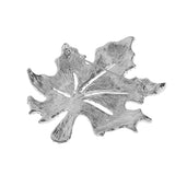 Maxbell Autumn Maple Leaf Brooch Pin Fashion Broach Xmas Wedding Party Jewelry Black