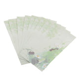 Maxbell 20pcs Chinese washing painting Envelope Postcard Letter Storage Style B