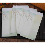 Maxbell 20pcs Chinese washing painting Envelope Postcard Letter Storage Style C