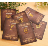 Maxbell 10x Four Leaf Heart Bookmarks Office School Label Note Clip Reading Gift