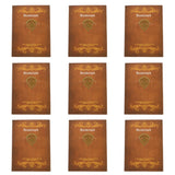 Maxbell 10x Four Leaf Heart Bookmarks Office School Label Note Clip Reading Gift