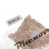 Maxbell 1000x Half Round Flat Back Pearls Scrapbook Embellishments 4mm Light Coffee