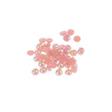 Maxbell 1000x Half Round Flat Back Pearls Scrapbook Embellishments 3mm Light Pink