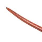 Maxbell Wooden Hair Pin Stick Chopstick Handmade Carved Hair Fork Red